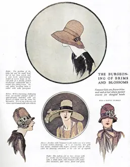 Nicholls: Hats: Brims and Blossoms, 1927