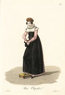 Tradeswomen: Hatter, Paris, early 19th century