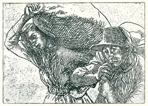 Clausen: Hauling Sacks