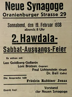 Jewess: Havdalah advert