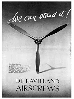 Airscrews: De Havilland Airscrews. We Can Stand It