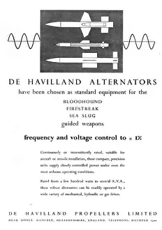 Alternators: De Havilland Alternators