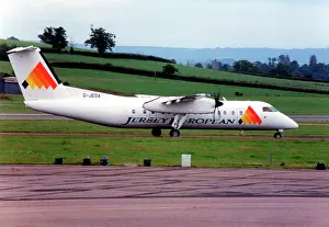 Dash: de Havilland Canada DHC-8 G-JEDA