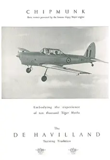 Dhc1: De Havilland Canada DHC1 Chipmunk