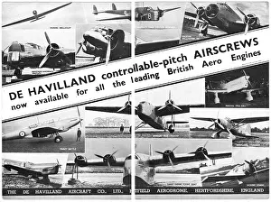 Controllable: De Havilland Controllable Pitch Airscrews