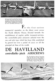 Controllable: De Havilland Controllable Pitch Airscrews