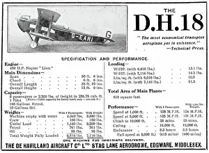 Dh18: De Havilland DH18 - G-EARI