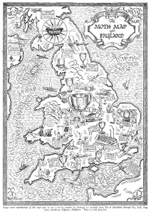 Dh60: De Havilland DH60 Moth Map Of England