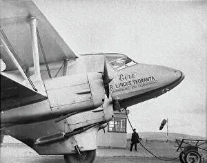 Dh86: De Havilland DH86 Dragon Express nose