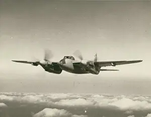 Mosquito: de Havilland DH98 Mosquito FBVI NT193 in flight