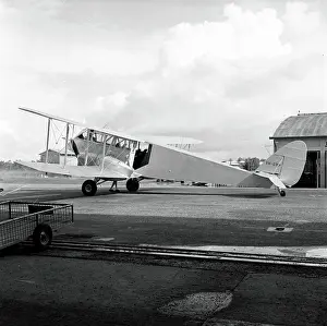 Privately: De Havilland Dragon VH-CPP private Darwin, Australia 1956