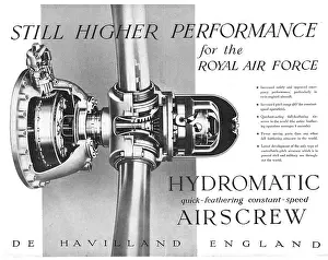 Airscrews: De Havilland Hydromatic Airscrews