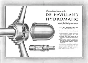 Hydromatic: De Havilland Propellers - De Havilland Hydromatic Propellers
