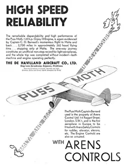 Arens: De Havilland Puss Moth - Arens Controls