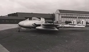 de Havilland Vampire FB5 VV675 at Hatfield