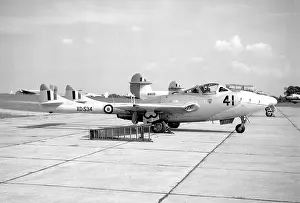 Odiham: de Havilland Vampire T.11 XD534