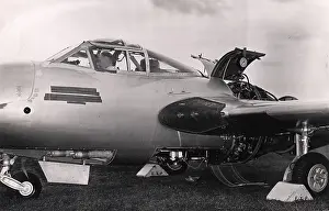 Venom: de Havilland Venom with hatches open