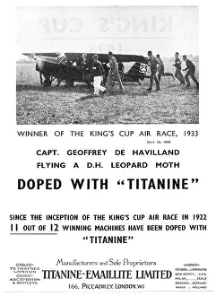 Doped: De Havillands Leopard Moth Doped With Titanine