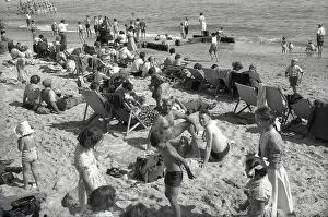 Nigel Sorrell: Having fun on the beach in North Wales