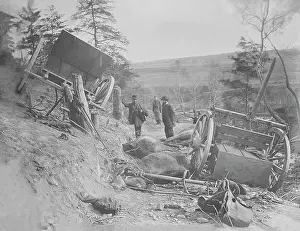 Sadness: Havoc effect of a heavy artillery shell during