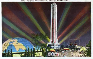 Thermometer: The Havoline Thermometer at the Chicago World's Fair