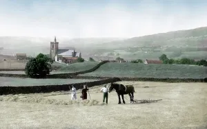 Hawes: Hawes, Haymaking 1924
