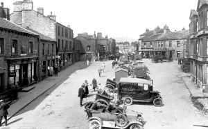 Hawes: Hawes, Market Place 1924