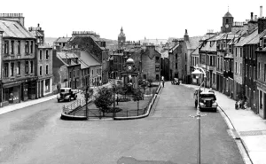 Hawick: Hawick, Drumlanrig Square c1955