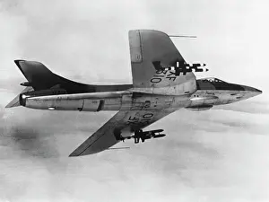 In Flight: Hawker Hunter