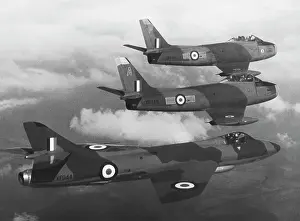 In Flight: Hawker Hunter