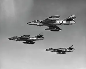 In Flight: Hawker Hunter F-6