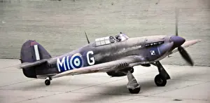 Forwd: Hawker Hurricane 1A of Free Polish, (forward view), tax?