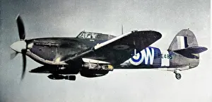 Underwing: Hawker Hurricane IIB -with its compliment of underwing?