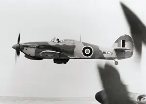 In Flight: Hawker Hurricane Mk 2C