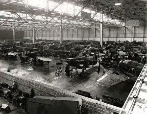 Langley: Hawker Hurricanes on the Langley production line