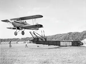 Catapult: Hawker Nimrod II K3654 immediately after launch