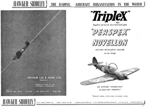 Perspex: Hawker Siddeley - Arthur Lee - Triplex - Perspex Novellon