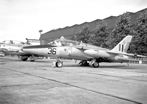 Leuchars: Hawker Siddeley Gnat T.1 XR536