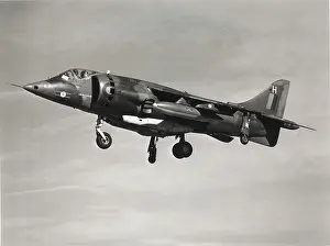 Harrier: Hawker Siddeley Harrier of No.3 Squadron takes off