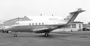 Partnership: Hawker-Siddeley HS-125-1A N77D