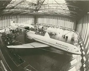 Heathrow: Hawker Siddeley HS121 Trident 2E G-AVFG