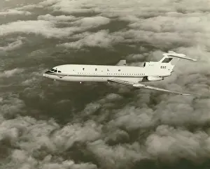 Hs121: Hawker Siddeley HS121 Trident 2E under test