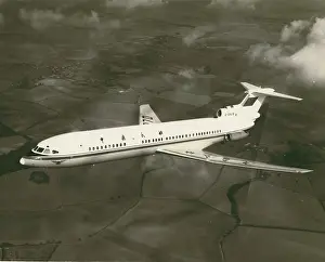 Hs121: Hawker Siddeley HS121 Trident 3B under test