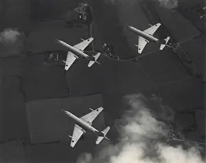 Nimrod: Three Hawker Siddeley Nimrod MR2s