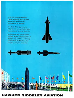 Guided: Hawker Siddeley - Products. Guided Weapons