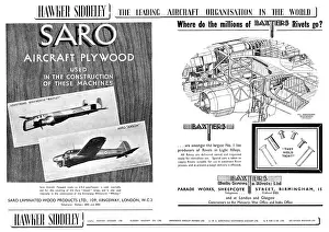 Laminated: Hawker Siddeley : SARO Laminated Wood Products Ltd