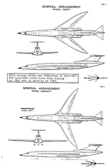 Supersonic: Hawker Siddeley supersonic transport aircraft study