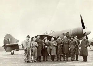 Tempest: Hawker Tempest II, PR55?, during evaluation by the Swiss