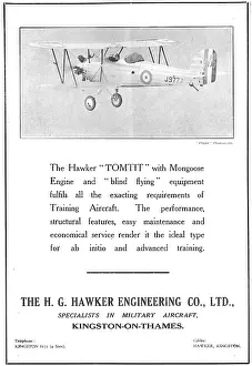 Tomtit: Hawker Tomtit J9777