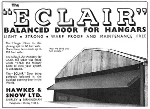 Eclair: Hawkes & Snow Shirley Birmingham - Eclair Hangar Doors